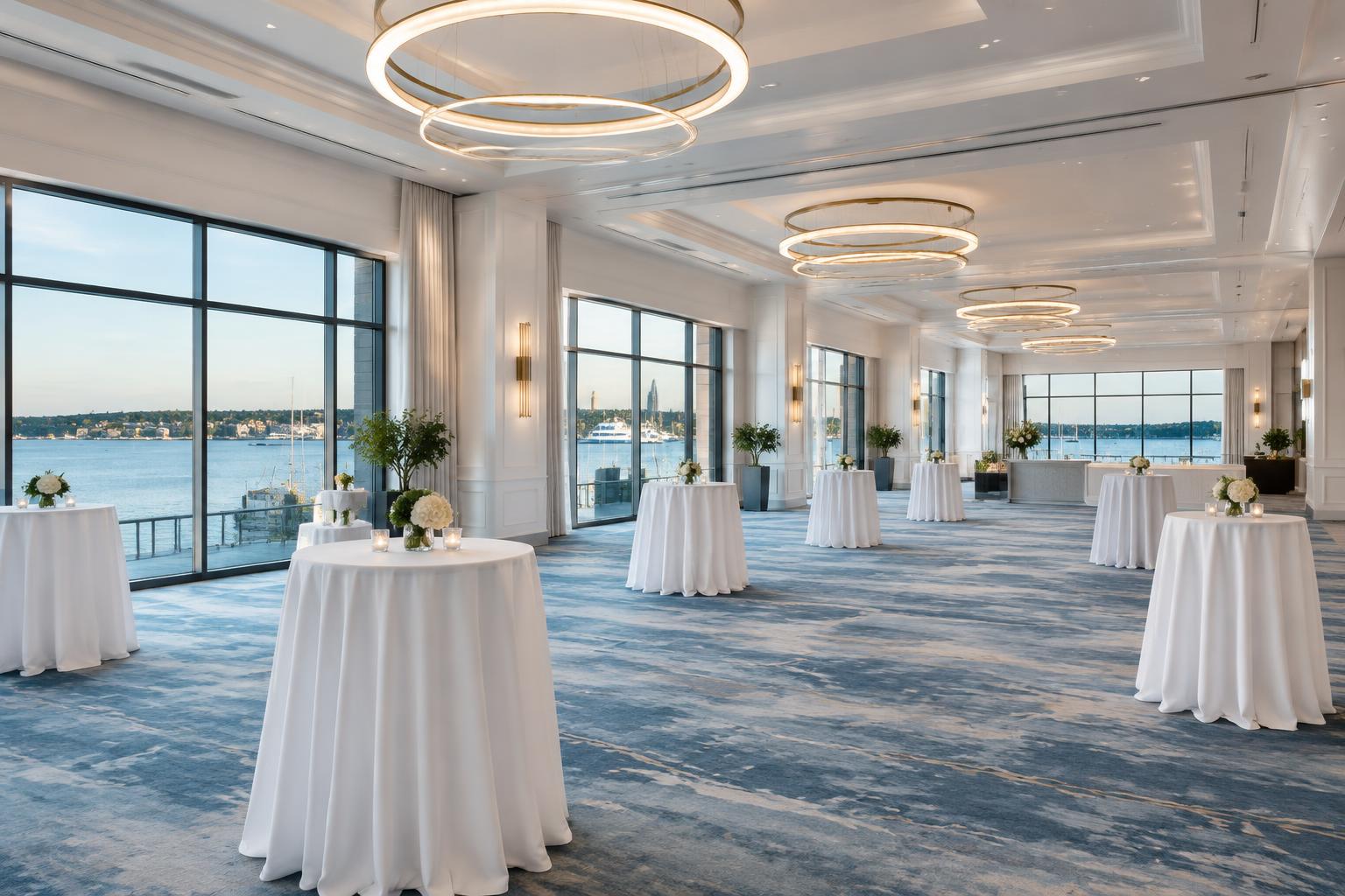 Example reception concept shown within a Harbor conversation